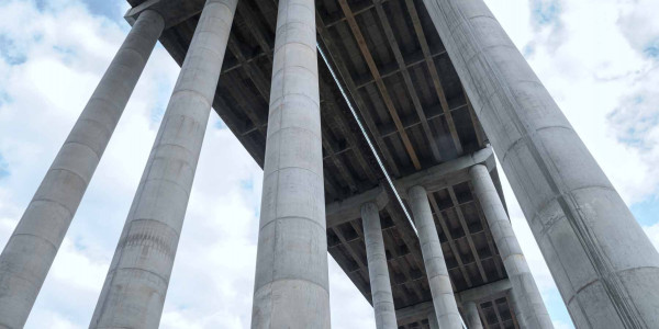 Calicata para obras viales.